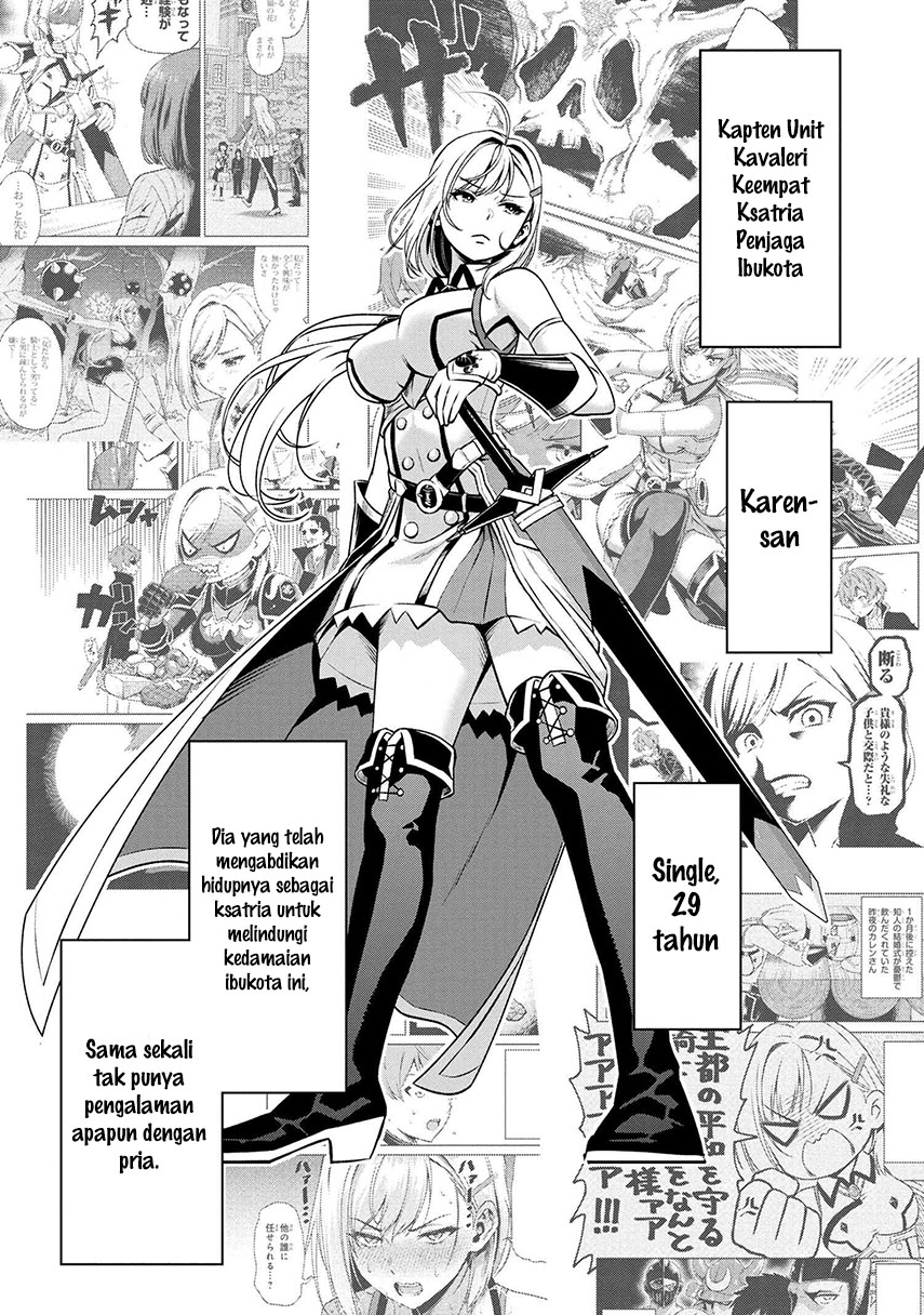Toshiue Elite Onna Kishi ga Boku no Mae de Dake Kawaii chapter 9